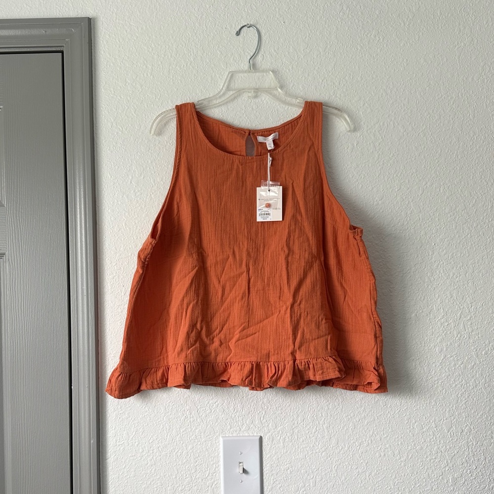 Lauren Conrad Orange Tank - XL
